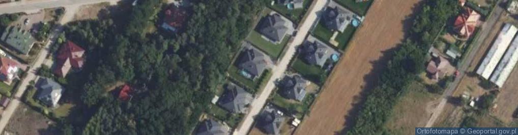 Zdjęcie satelitarne Pastelowa ul.