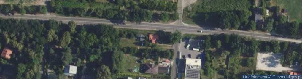 Zdjęcie satelitarne Partyzantów ul.