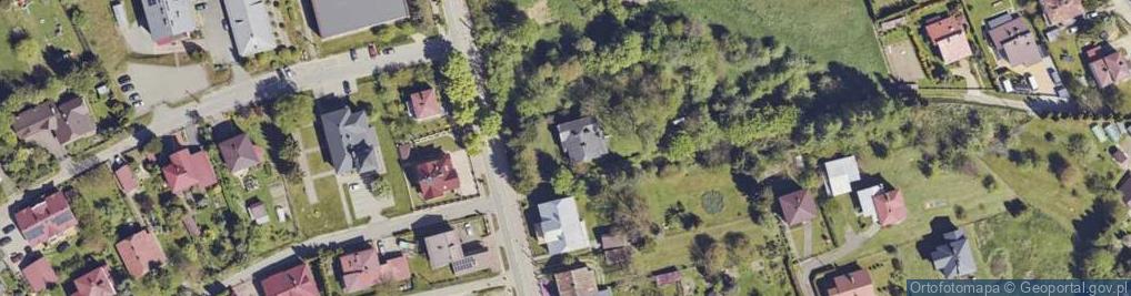 Zdjęcie satelitarne Pańki Waleriana, prof. ul.