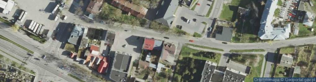 Zdjęcie satelitarne Partyzantów ul.