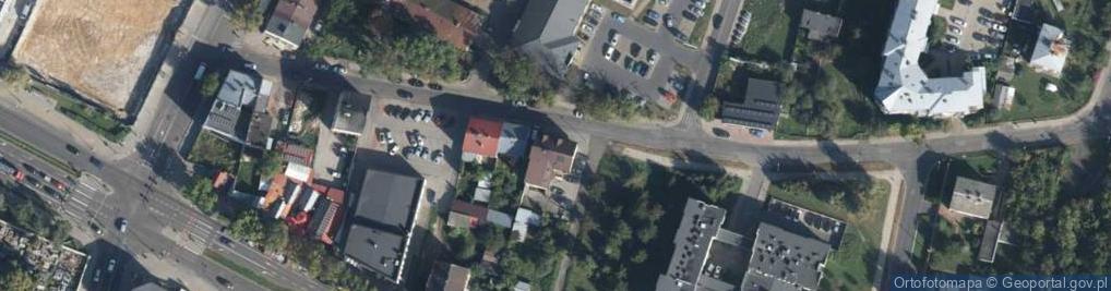 Zdjęcie satelitarne Partyzantów ul.