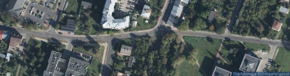 Zdjęcie satelitarne Partyzantów ul.