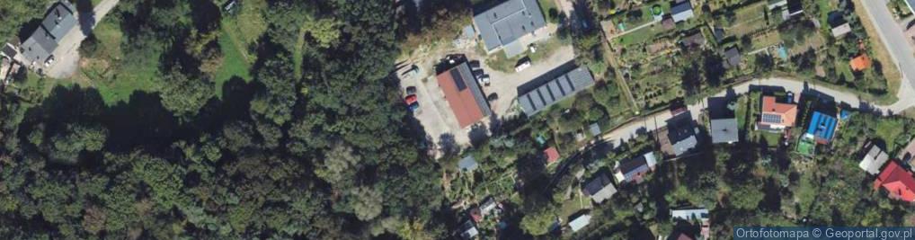 Zdjęcie satelitarne Parowa ul.