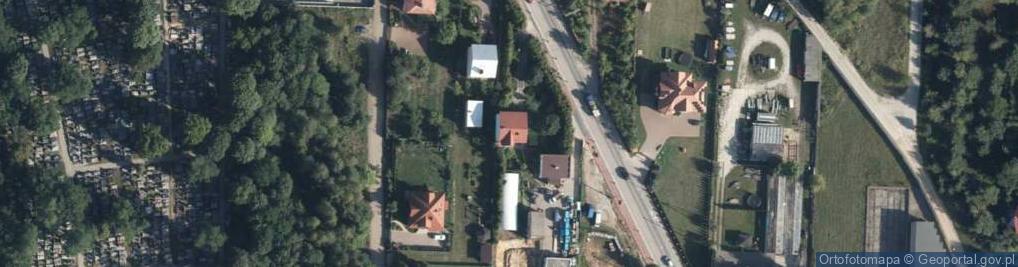 Zdjęcie satelitarne Partyzantów ul.