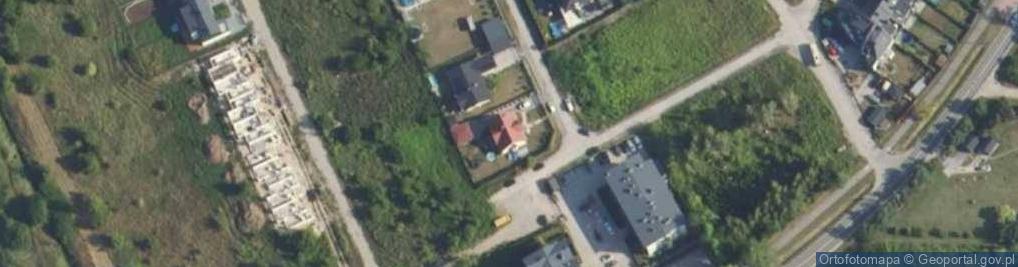 Zdjęcie satelitarne Pączkowa ul.