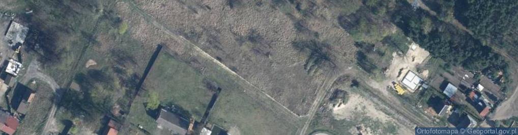 Zdjęcie satelitarne Papieska ul.