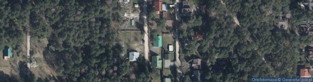 Zdjęcie satelitarne Pawia ul.