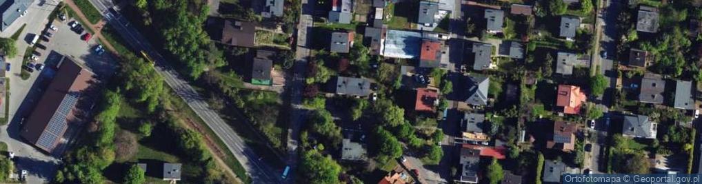 Zdjęcie satelitarne Pawia ul.