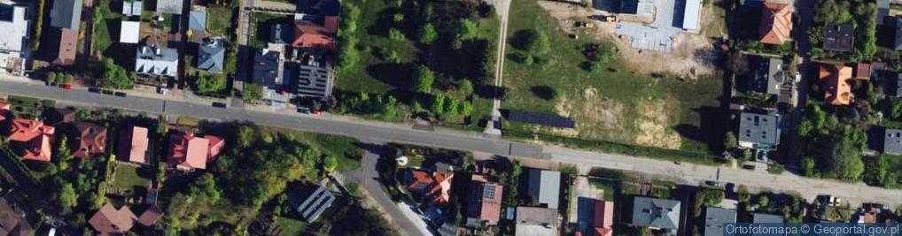 Zdjęcie satelitarne Pawia ul.