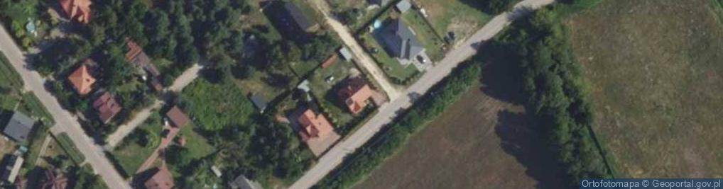 Zdjęcie satelitarne Pałacowa ul.
