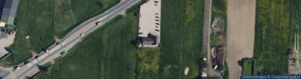 Zdjęcie satelitarne Pabianicka ul.