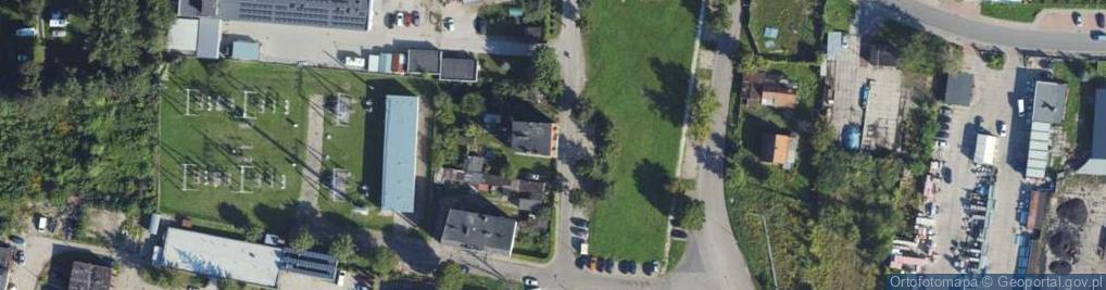 Zdjęcie satelitarne Panieńska ul.