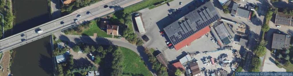 Zdjęcie satelitarne Panieńska ul.