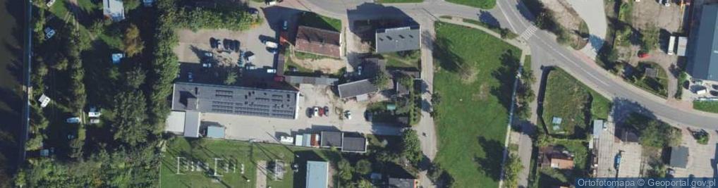 Zdjęcie satelitarne Panieńska ul.