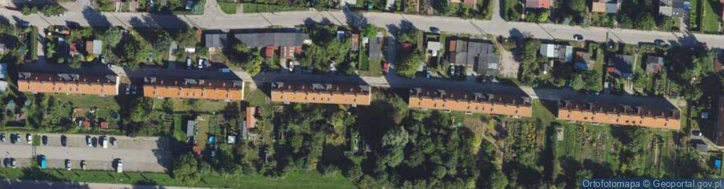 Zdjęcie satelitarne Pawia ul.