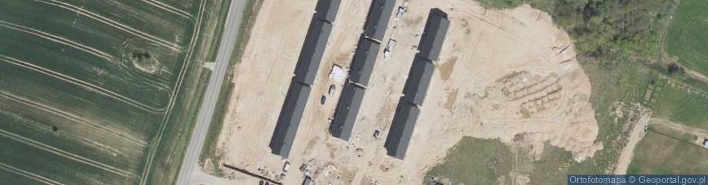 Zdjęcie satelitarne Paproci ul.