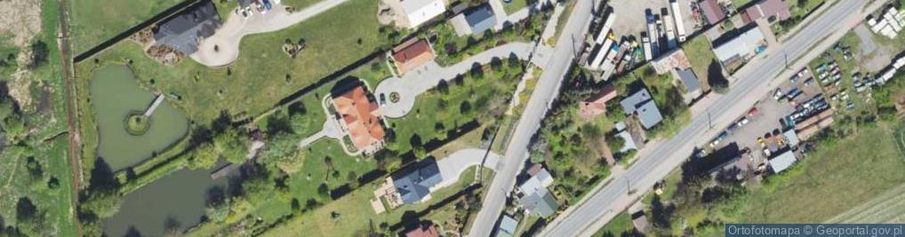 Zdjęcie satelitarne Parysowska ul.