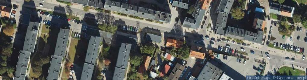 Zdjęcie satelitarne Partyzantów ul.