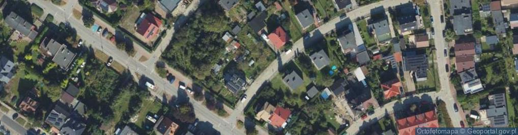 Zdjęcie satelitarne Pancerna ul.