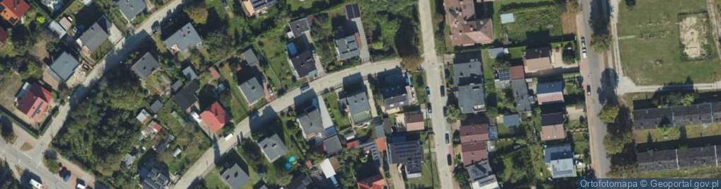 Zdjęcie satelitarne Pancerna ul.