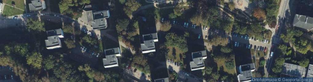 Zdjęcie satelitarne Partyzantów ul.