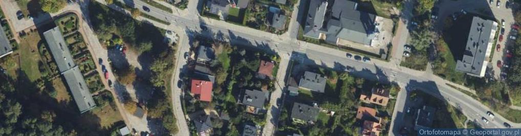 Zdjęcie satelitarne Pańska ul.