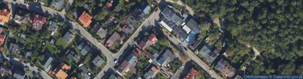 Zdjęcie satelitarne Pasieczna ul.