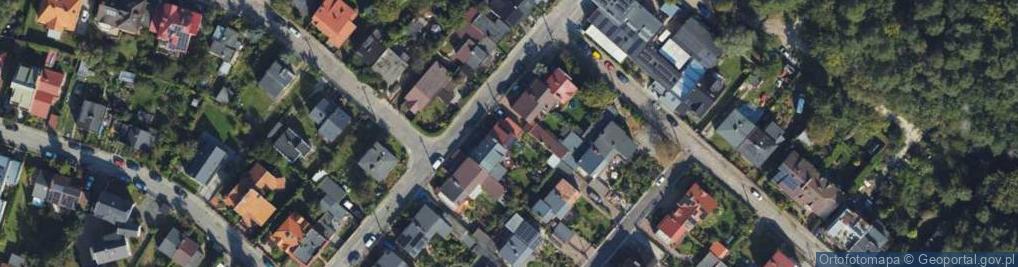 Zdjęcie satelitarne Pasieczna ul.