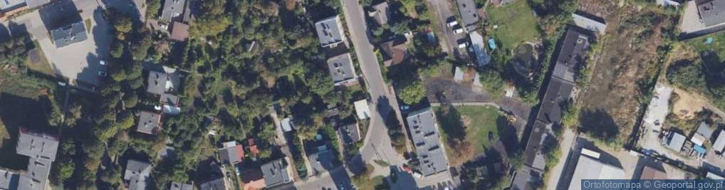 Zdjęcie satelitarne Pająkowskiego Gerarda ul.