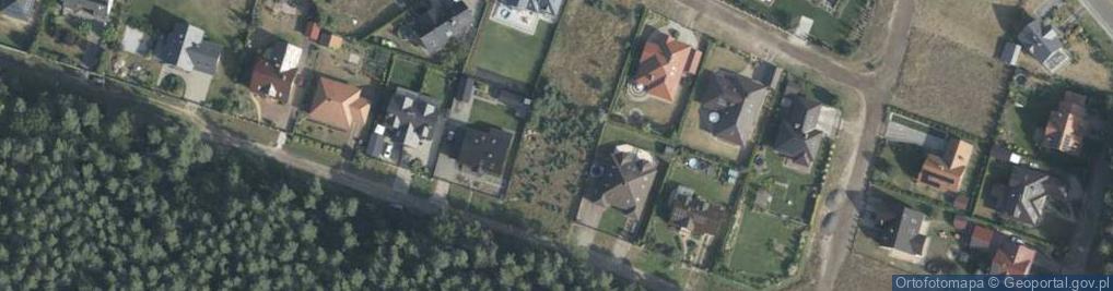 Zdjęcie satelitarne Paproci ul.