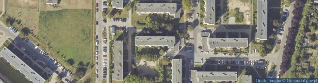 Zdjęcie satelitarne Papuszy ul.