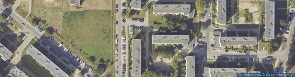 Zdjęcie satelitarne Papuszy ul.