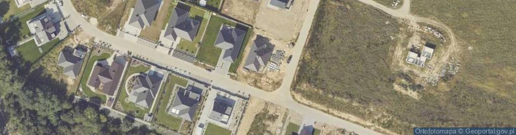 Zdjęcie satelitarne Paryska ul.