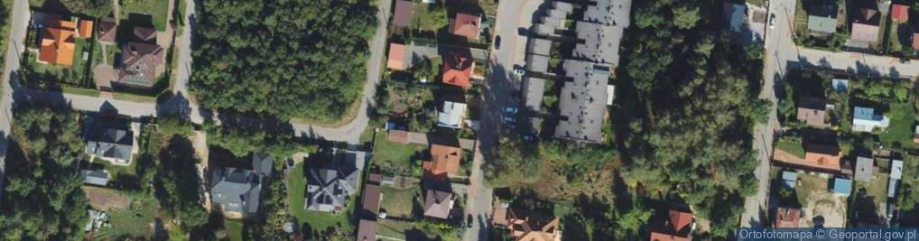 Zdjęcie satelitarne Palmowa ul.