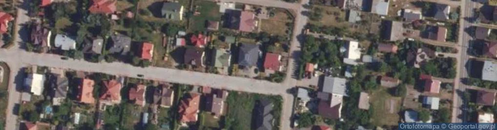 Zdjęcie satelitarne Paryska ul.