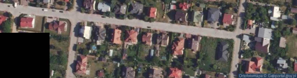 Zdjęcie satelitarne Paryska ul.