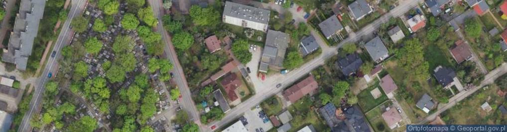 Zdjęcie satelitarne Pańska ul.