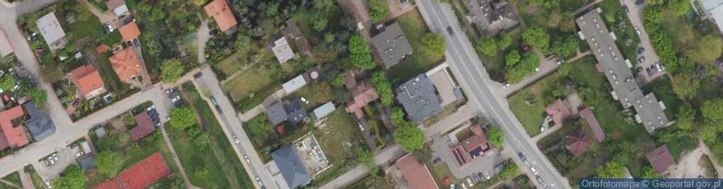 Zdjęcie satelitarne Parkowa ul.