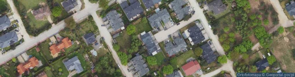 Zdjęcie satelitarne Paryska ul.