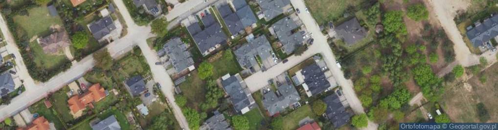 Zdjęcie satelitarne Paryska ul.