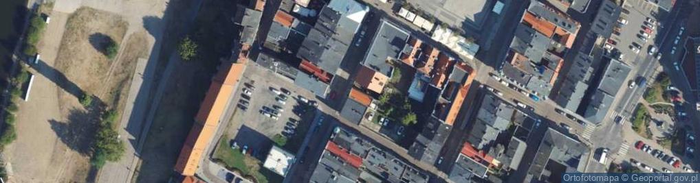 Zdjęcie satelitarne Pańska ul.