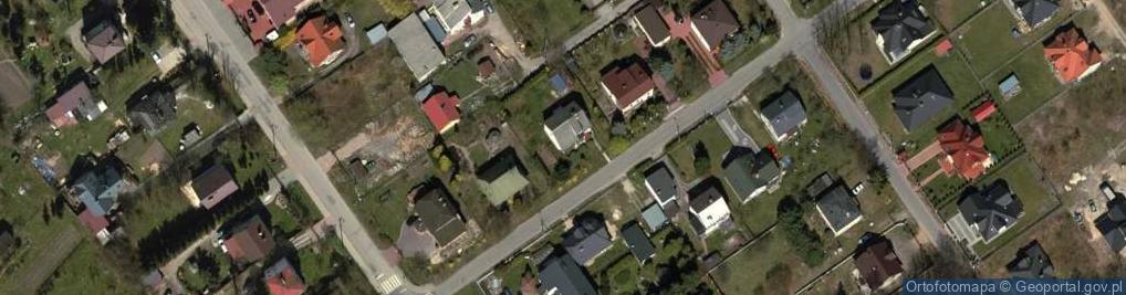 Zdjęcie satelitarne Partyzancka ul.