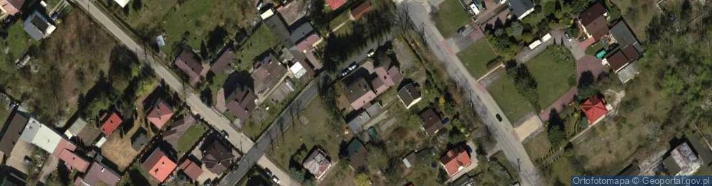 Zdjęcie satelitarne Partyzancka ul.