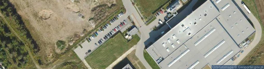 Zdjęcie satelitarne Papiernicza ul.