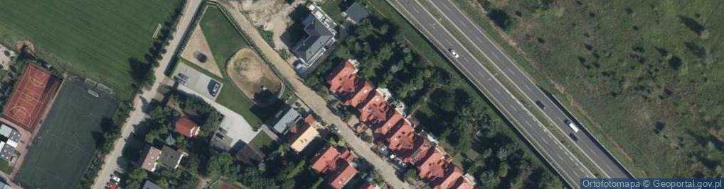 Zdjęcie satelitarne Pańska ul.