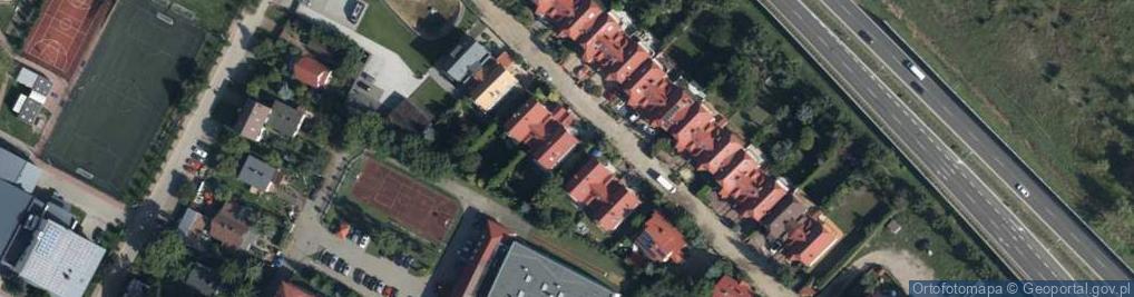 Zdjęcie satelitarne Pańska ul.