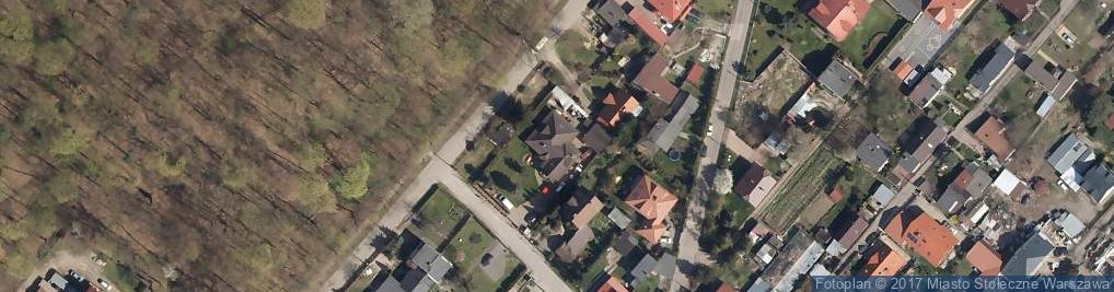 Zdjęcie satelitarne Parkowa ul.