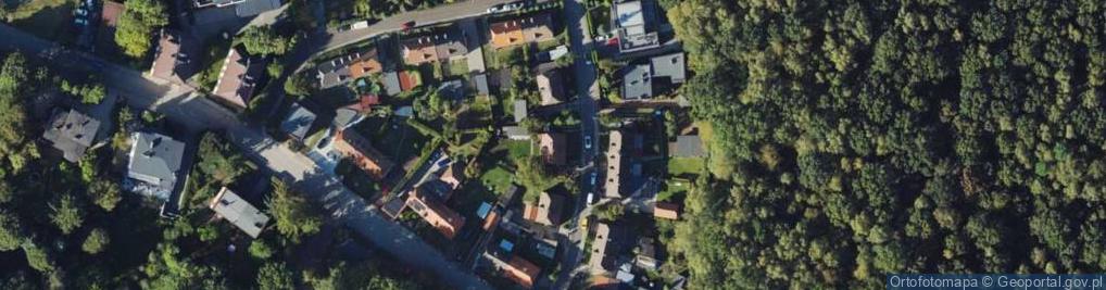 Zdjęcie satelitarne Pawia ul.