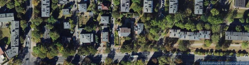 Zdjęcie satelitarne Panewnicka ul.