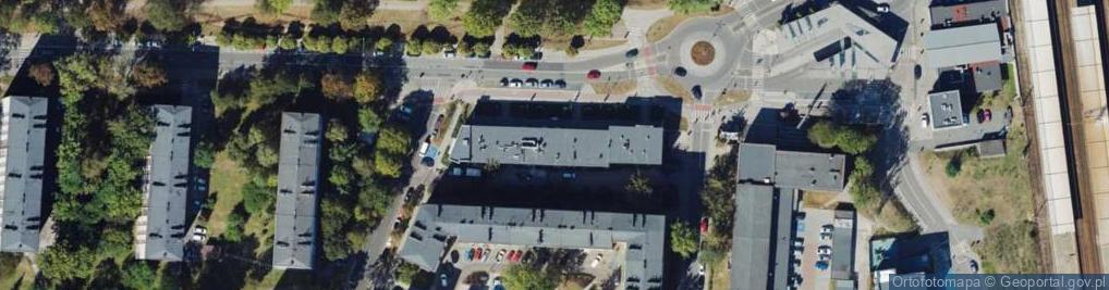 Zdjęcie satelitarne Panewnicka ul.